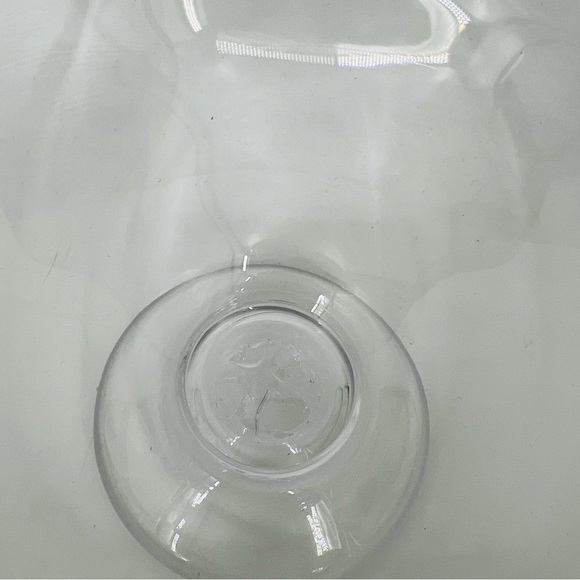 Simon Pearce Hand Blown Clear Crystal Pedestal Compote, Centerpiece Bowl Rare - Picture 7 of 16
